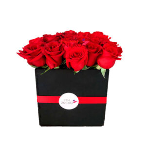 Caja de rosas